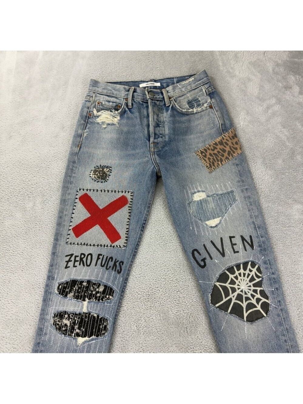 GRLFRND Karolina High Rise Skinny Jeans Size 25 - Picture 13 of 15